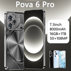 Original Pova 6 Pro Smartphone 5G snapdragon8 gen3 7.3inch 22G+2TB Cell Phone MobilePhones 50+108MP Android14 Unlocked NFC Shopping111