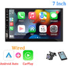 Image of 7 Inch Car Radio 1 Din MP5 Player Touch Screen Multimedia FM ISO Power Aux Input Bluetooth USB Mirror Link Universal Autoradio Shopping