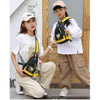 Image of 2023 Children's Shoulder Bag Men's and Women's Chest Bag Canvas Youth Sports Pikachu Crossbody Bag Handbag Chest Belt Waist Bag Shopping