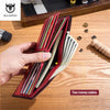 Image of BULLCAPTAIN RFID Blocking Men's Leather Wallet Bifold Slim Wallet Multi-card Card Holder ID Wallet QB 05 Shopping