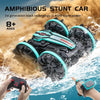 Image of Amphibious RC Car Remote Control Stunt Car Vehicle Double-sided Flip Driving Drift Rc Cars Outdoor Toys for Boys Children's Gift Shopping