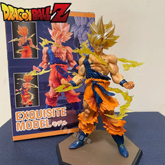 Hot Dragon Ball  Son Goku Super Saiyan Anime Figure 16cm Goku DBZ Action Figure Model Gifts Collectible Figurines for Kids Shopping