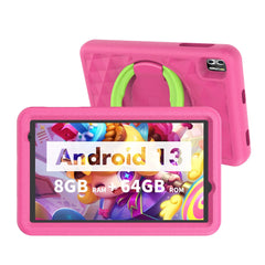 VASOUN Kids Tablet 8 Inch, Android 13 Quad Core, 8GB(4+4expand)RAM+64GB ROM, 5000mAh, Dual Camera, WiFi, Parental Control Shopping