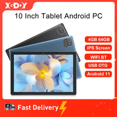 XGODY N01 Tablet 10 inch Android Tablets 4GB 64GB IPS Screen 4core Ultra-thin 5G WiFi Bluetooth GPS PC Keyboard Optional Shopping111