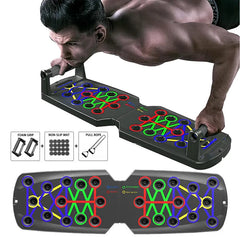 Folding Push-up Board Support Muscle Exercise Multifunctional Table Portable Fitness Equipment Abdominal Enhancement Support Shopping