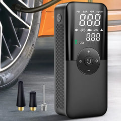 CARSUN Rechargeable Air Pump Tire Inflator Portable Compressor Digital Cordless Car Tyre Inflator For Bicycle Balls Shopping