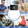 Image of WIFI Video Doorbell Camera Wireless Night Vision Smart Home Security HD Door Bell Two Way Intercom Voice Change For Home Shopping