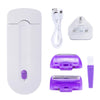 Image of Professional Painless Hair Removal Kit Laser Touch Epilator USB Rechargeable Women Body Face Leg Bikini Hand Shaver Hair Remover Shopping