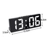 Image of Digital Alarm Clock Voice Control Teperature Snooze Night Mode Desktop Table Clock 12/24H Anti-disturb Funtion LED Clocks Watch Shopping