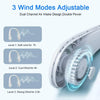 Image of New Mini Neck Fan Portable Bladeless Hanging Neck 1200mAh Rechargeable Air Cooler 3 Speed Mini Summer Sports Fans Shopping