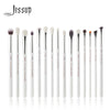 Image of Jessup Professional Makeup Brushes Set 15pcs Make up Brush Pearl White/Silver Tools kit Eye Liner Shader natural-synthetic hair Shopping