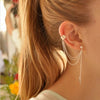 Image of Creative Simple Non-pierced Ear Clip Five-piece Set Shopping