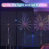 Image of Firework Lights LED Strip Music Sound Sync Color Changing Remote Control LED Firework Light For Room Party Shopping