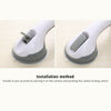 Image of Power Shower Grip Handle Bathroom Suction Grab Bar Safety Rail Tub Bath Vacuum Shopping