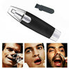 Image of Electric Nose Ear Hair Trimmer Eyebrow Shaver Clipper Groomer Cleaner Unisex Electric Nose Hair Trimmer Portable Ear Hair Removal Painless Nose Hair Clipper with LED Light for Men and Women Shopping111