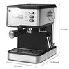 Image of Geek Chef Espresso Machine, Espresso&Cappuccino Latte Maker 20 Bar Coffee Machine Compatible With ESE POD Capsules Filter&Milk Frother Steam Wand, 950W, 1.5L Water Tank,Ban On Amazon Shopping