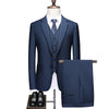 Image of Suit Solid Color Three Pieces Set Shopping