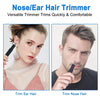 Image of Ear And Nose Hair Tmmer For Men And Women-2020, Professional & Painless Nose Hair Clipper Remover With Stainless Steel Blad & IPX7 Waterproof System  Amazon Banned Shopping111