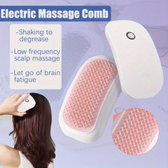 Portable Beauty Tool Scalp Comb, Electric Massage Comb, Body Relaxing High-Frequency Vibration Head Massager Shopping111