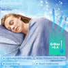 Image of Cooling Blanket Cooling Fiber Absorb Heat Washable Cover Over Blankets Summer Shopping