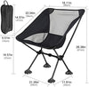 Image of Portable Camping Chair Backpacking Chair With Anti-Slip Large Feet And Carry Bag For Outdoor Camp Hiking Capacity 220 Lbs Shopping