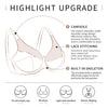 Image of Lace Steel Ring Plus Size Women's Bra Shopping