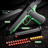 Image of Children's Plastic Automatic Throwing Shell Toy Gun Shopping