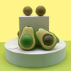 Image of Cute Avocado Catnip Toys Cat Teeth Cleaning Toy Cat Supplies Catnip Mini Cat Treat Toys Interactive Pet Toys Pet Products Pet Avocado Ball Cute Funny Mint Cleaning Teeth Toy For Cat Supplies Shopping