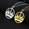 Image of Stainless Steel Pendant Necklace For Men And Women Shopping