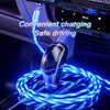 Image of Magnetic Charging Cable Streamer Fast Charging Cable Lighting Micro USB Cable LED Magnet Charger Type-C Cable Shopping