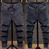 Image of Autumn Men's Elastic Jeans Loose Size Shopping