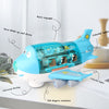 Image of Simulation Model 360 Rotating Music Light Children's Toy Airplane Shopping