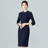 Image of Women's Commuter Ol Temperament Dress Slim Waist Shopping