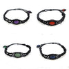 Image of Natural Crystal Dan-shaped Handmade DIY Woven Bracelet Ethnic Style Adjustable Bracelet Shopping