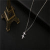 Image of Twelve Constellation Pendant Necklace Simple Titanium Steel Clavicle Chain Shopping