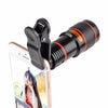 Image of HD 8X Clip On Optical Zoom Telescope Camera Lens For Universal Mobile Cell Phone Shopping