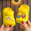 Image of Boy Hole Shoes Baotou Baby Girls Sandals And Slippers Home Shopping