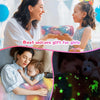 Image of Glow In The Dark Throw Blanket, Blanket For Girls, Luminous Kids Blanket, Soft Blankets For 3,4,5,6,7,8,9,10 Year Old Girl Birthday Christmas Thanksgiving Gifts Shopping