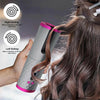 Image of Electric LCD Display Automatic Rotating Cordless Hair Curler Fast Curling Iron Tongs Portable USB Rechargeable With Comb Safe USB Cordless Automatic Rotating Hair Curler Hair Waver Curling Iron Shopping111