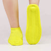 Image of Vintage Rubber Boots Reusable Latex Waterproof Rain Shoes Cover Non-Slip Silicone Overshoes Boot Covers Unisex Shoes Accessories Shopping