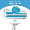 Image of Pet Hair Roller Remover Lint Brush 2-Way Dog Cat Comb Tool Convenient Cleaning Dog Cat Fur Brush Base Home Furniture Sofa Clothe Shopping