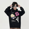 Image of Fashion Cartoon Printed Hoodie Men Shopping