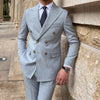 Image of Mr. Lu San's Italian Naples Gun Collar High-end Suit Shopping