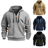 Image of Zip Multi-pocket Pullover Sports Casual Jacket Shopping