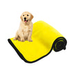 Image of Dog Towels For Drying Dogs Drying Towel Dog Bath Towel, Quick-drying Pet Dog And Cat Towels Soft Fiber Towels Robe Super Absorbent Quick Drying Soft Microfiber Pet Towel For Dogs, Cats Yellow Shopping