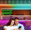 Image of USB LED Light Strip 2-5M RGB Color 5050 Color Changing With TV Kitchen Lighting Shopping