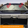 Image of Car Window Sunshade Sun Shade Visor Windshield Cover Auto Car SunShade Anti Snow Ice Windshield Sunshade Car Windshield Sunshade Shopping