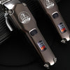 Image of High Power Oil Head Push White Hair Clipper LCD Display Shopping111