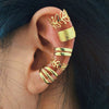 Image of Creative Simple Non-pierced Ear Clip Five-piece Set Shopping