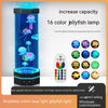 Image of Jellyfish Lava Lamp 17 Colors Changing 15inch Jellyfish Lamp With Remote Control USB Plug-in Bubble Fish Lamp Kids Night Light Creative Projector Lamp Home Decor Shopping